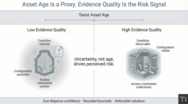 Why Evidence Quality Affects Asset Value More Than Asset Age